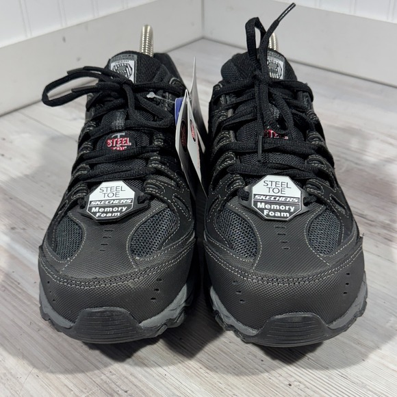 SKECHERS WORK Mens Steel Toe Electrical Hazard Safe Sneakers ASTM Standards Sz 7 main image 16